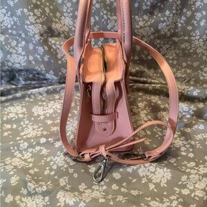Forever 21 Pink Backpack with Adjustable Straps